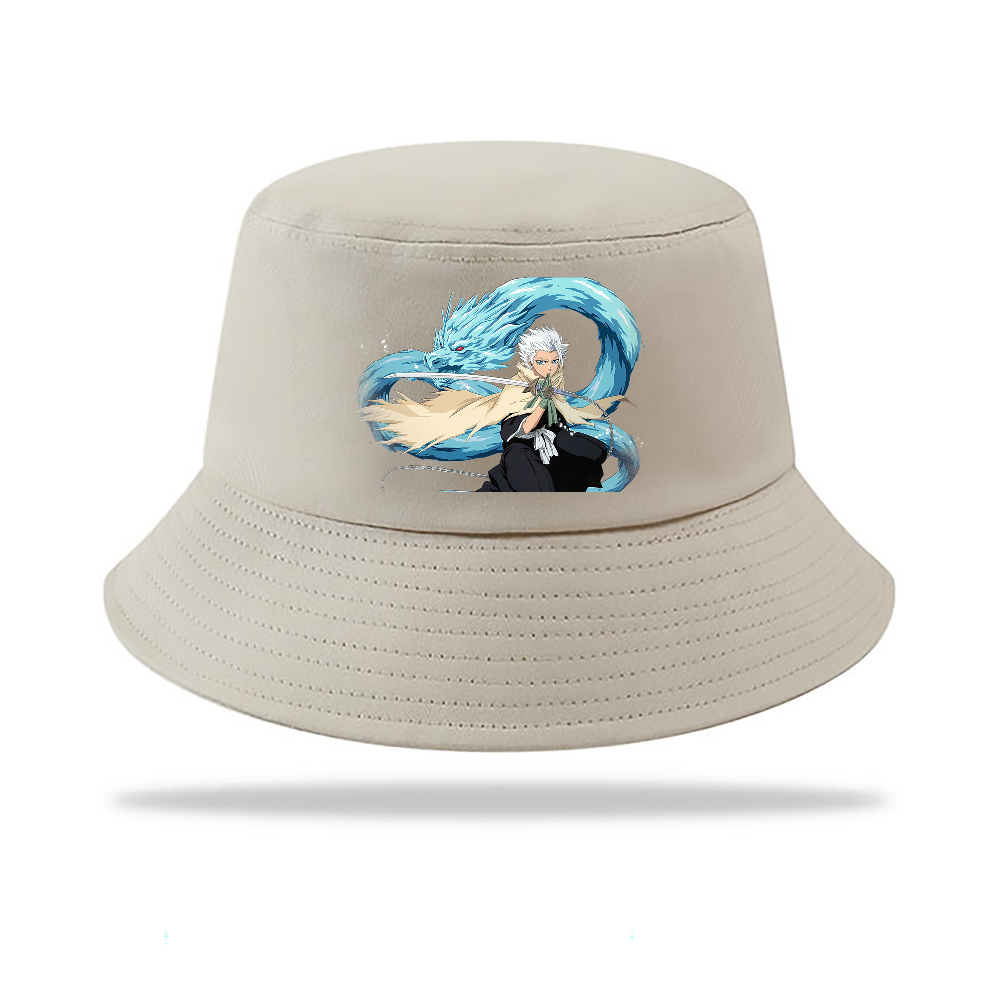（画像用） ブリーチ 日番谷冬獅郎（ひつがや とうしろう） BLEACH Hitsugaya Toushirou アウトドア日除けバケットハット